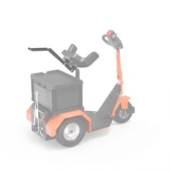 Coupler holder backrest